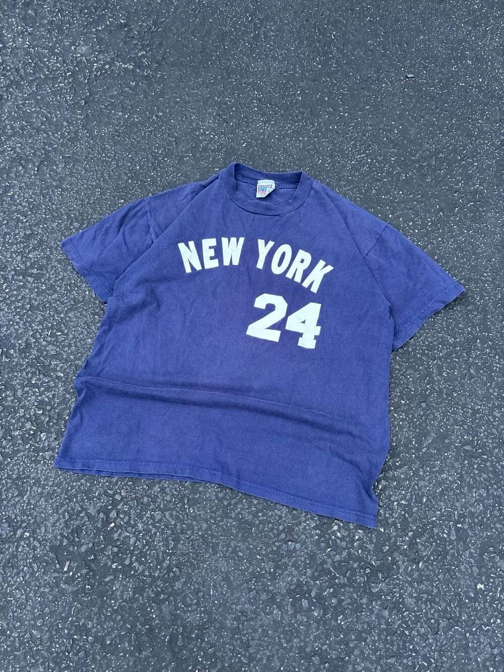 Vintage Sport Attack New York Martinez 24 T-Shirt X-Large Blue MLBPA